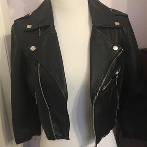 Black Motorcycle Jacket